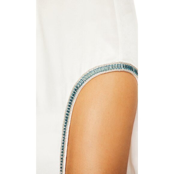 retrofete Aline Skirt in White Crystal - Picture 6 of 6